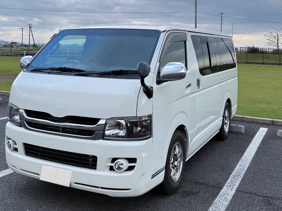 買取車両のトヨタ ハイエース(2007年式)
